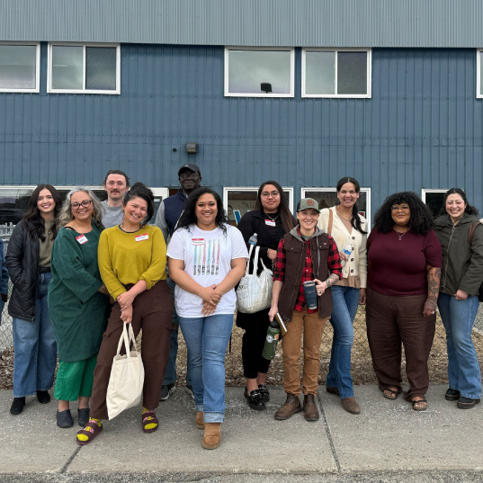 The first ever Board and Commissions Fellows in Alaska smile for a group photo